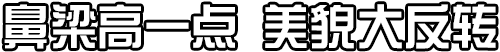 鼻梁高一点 美貌大反转